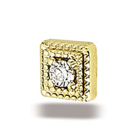 Square Milgrain 2mm Stone Top