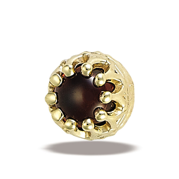 4mm Cabochon Crown Setting,pearl Top