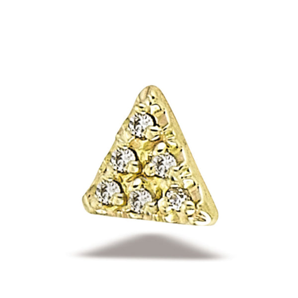 Triangle Illusion 6-1mm Stones (5.5mm Size) Top