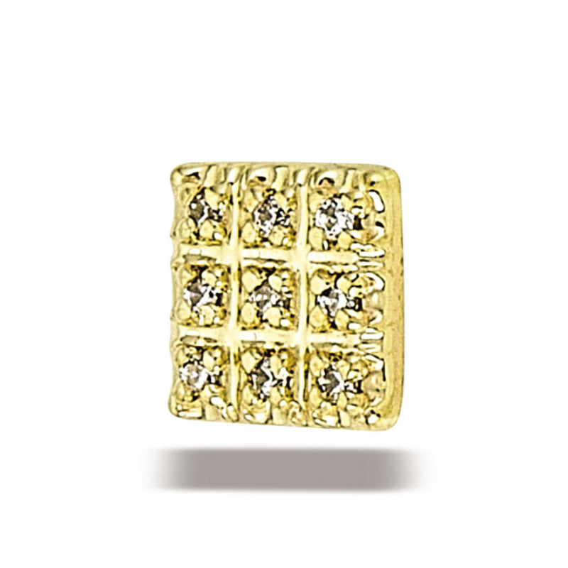 Square Illusion 9-1mm Stones (6.25mm) Top