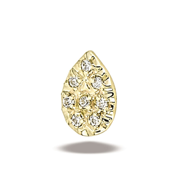 Pear Illusion 8-1mm Stones (7.2x5.2mm) Top