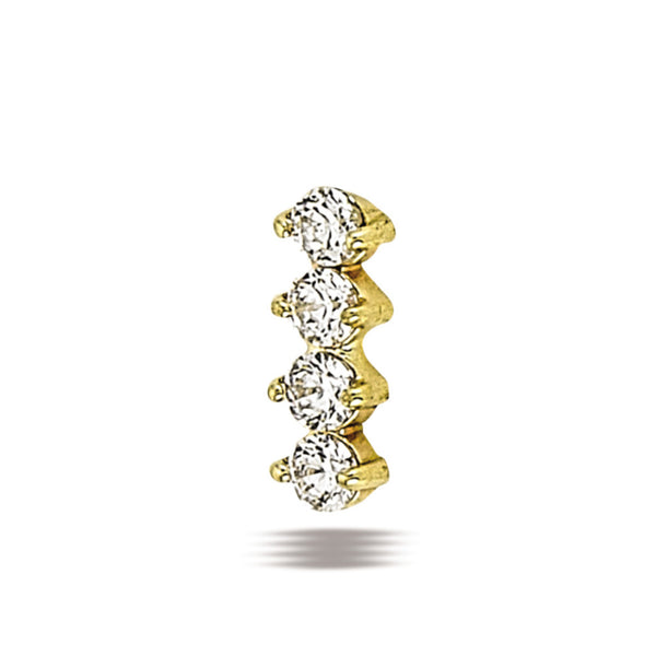 4 Stone-2mm Prongs 
