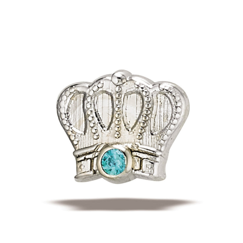 Monarch (crown) 1.25mm Stone (6.4mm X 5.3mm) Top