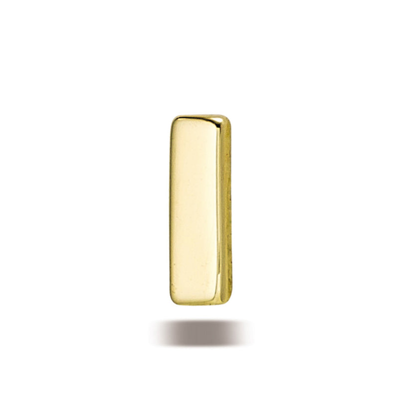 Flat Rectangle-medium (8mm X 2mm) Top