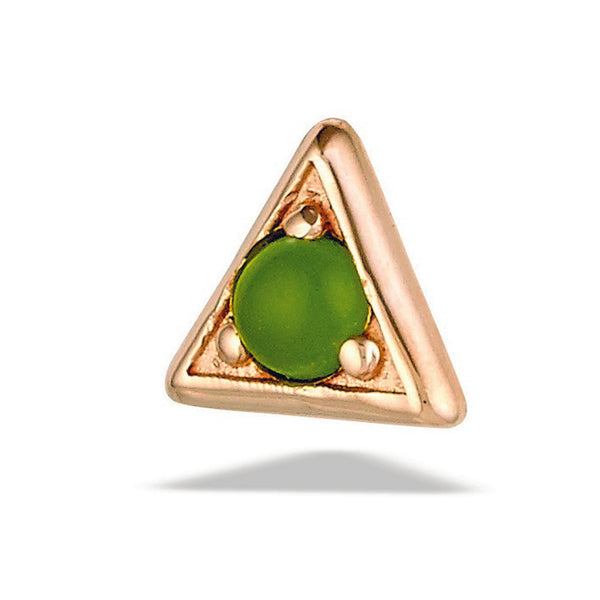 Triangle Frame Of 2.5mm Stone,diamond Top