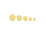Round Disc Diamond Cut 2.5mm- WG