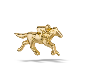Equestrian (Horse Rider) 8.9mm X 5.8mm Top