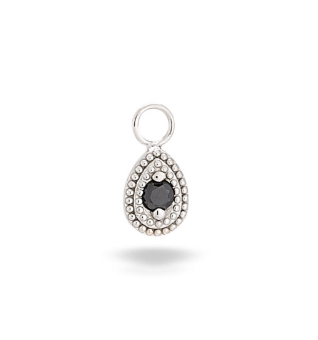 Pear Milgrain 2mm stone (5.75 x 4 1/2)-enhancer Enhancer