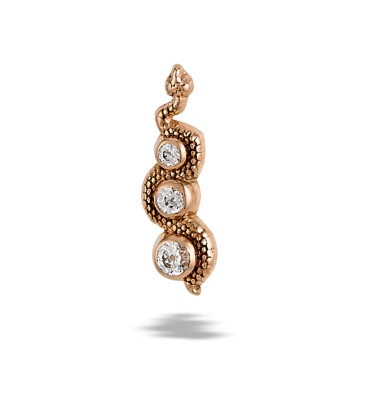 Snake In The Grass (1mm, 1.25mm, 1.5mm Stones) Top